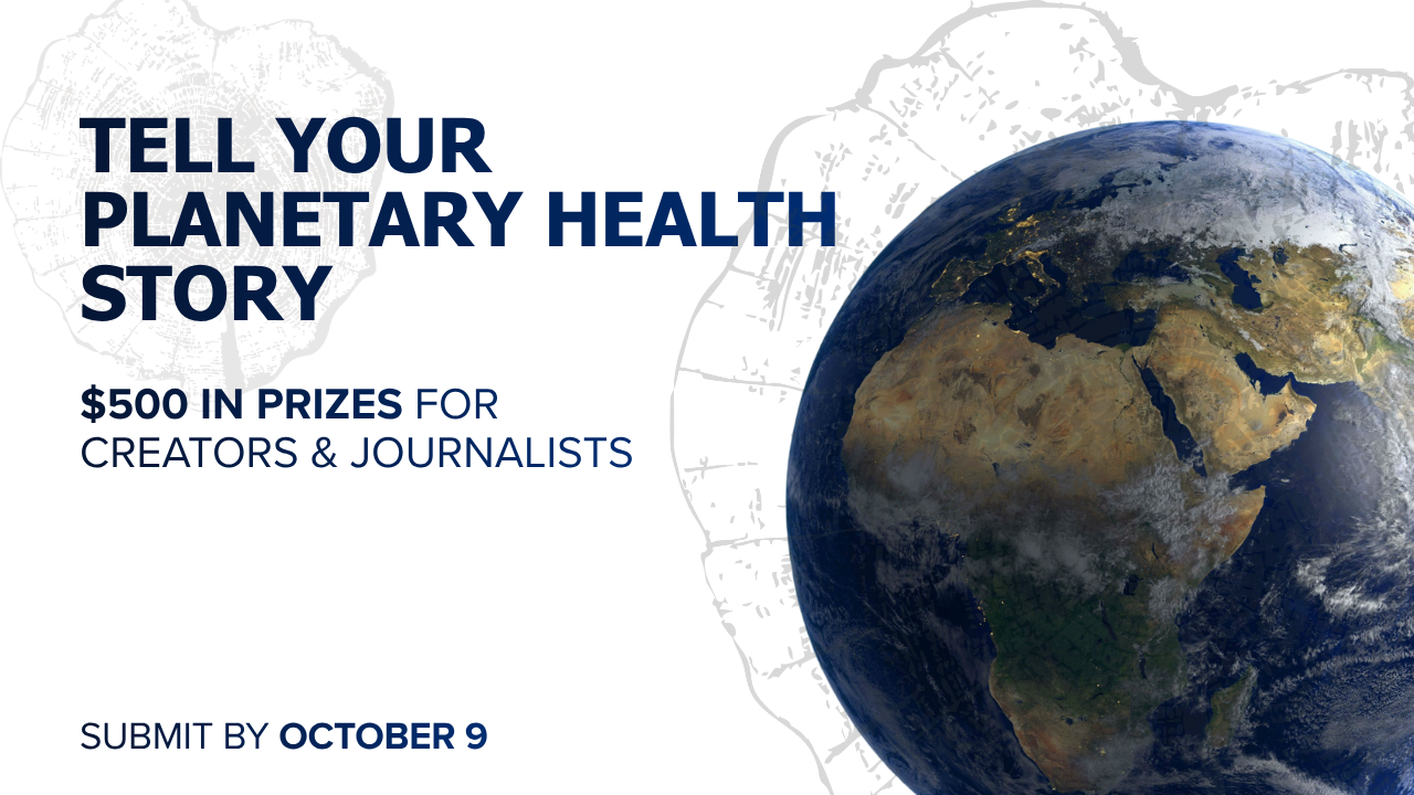 Demographics and Planetary Health Story Prize